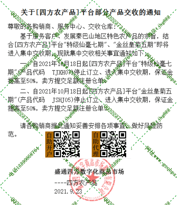 盛通四方板块TJXH07下市通知